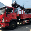 Grue mobile montée sur camion à flèche articulée de promotion 8tons vente